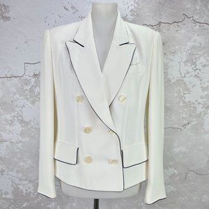 Vintage Gruppo American Double Breast Short Blazer Jacket 6